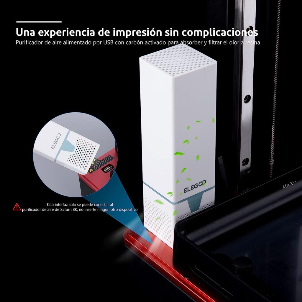 La impresora 3D ELEGOO Saturn 8K MSLA: Calidad y Potencia en tus Manos!